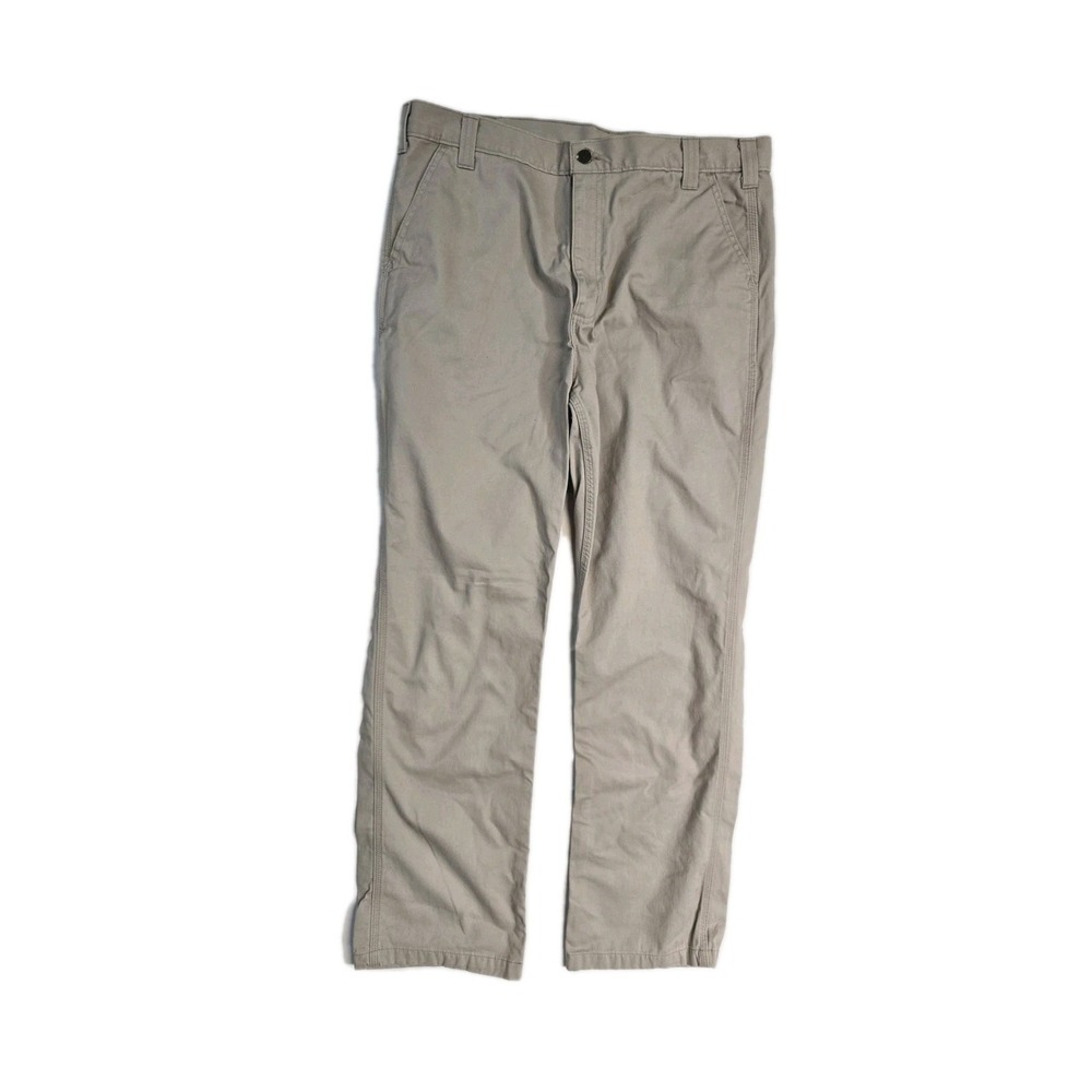 Carhartt Men's Cargo Pants 38x34 Beige Cotton